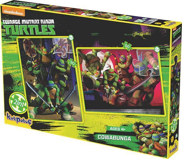 Kırkpabuç Ninja Turtles Cowabunga 60 90 Parça Puzzle - Image 1