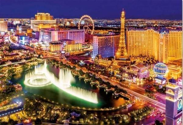 Educa 16761 Las Vegas Neon 1000 Parça Puzzle - Image 1