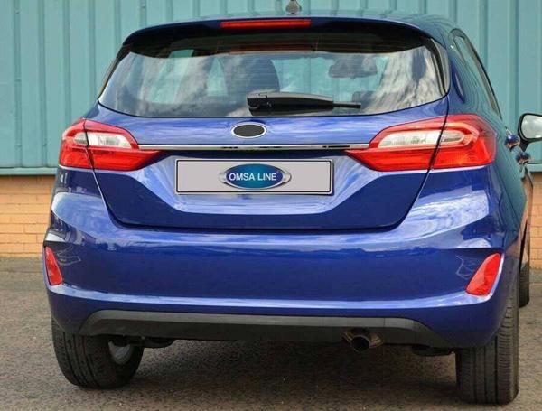OMSA Ford Fiesta 7 Krom Bagaj Çıtası 2017 ve Sonrası - Image 1