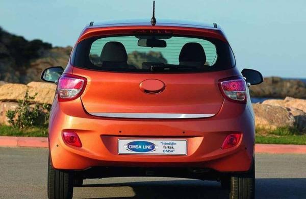 OMSA Hyundai i10 Krom Bagaj Alt Çıta 2013-2016 Arası - Image 1