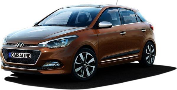 OMSA Hyundai i20 HB Krom Cam Alt Çıtası 6 Parça 2014-2020 Arası - Image 1