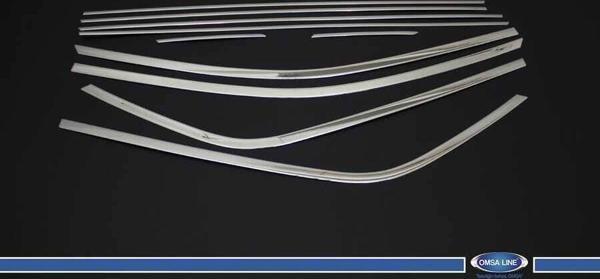 OMSA Hyundai İ20 Krom HB Cam Çerçevesi 10 Parça 2014-2020 Arası - Image 1