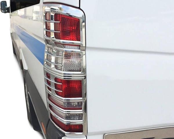 OMSA Mercedes Sprinter W906 Krom Stop Çerçevesi 2 Parça ABS 2006 ve Sonrası - Image 1