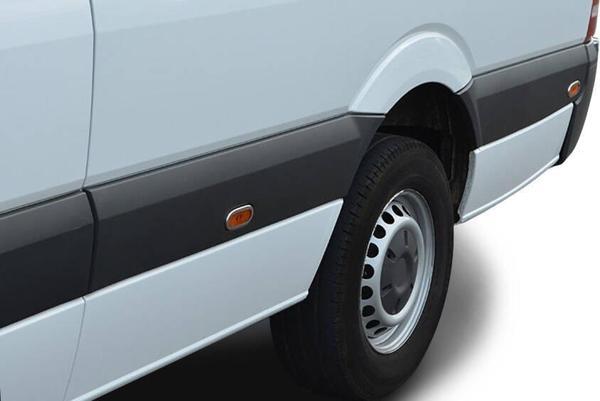 OMSA Mercedes Sprinter W906 Krom Yan Reflektör Çerçevesi 6 Parça 2006-2018 Arası - Image 1