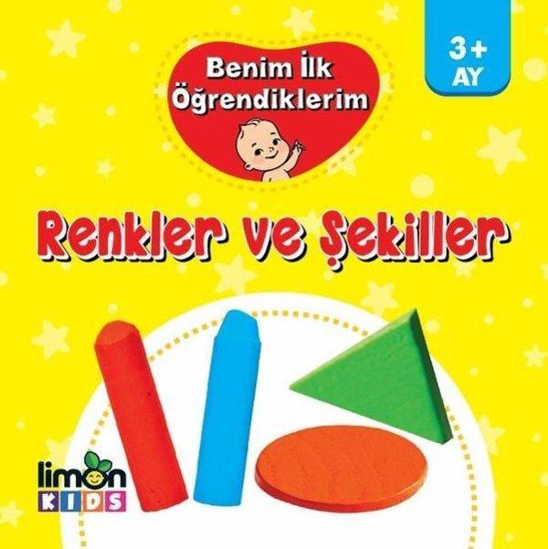 Renkler ve Şekiller-Benim İlk Öğrendiklerim 3+Ay - Limonkids - Image 1