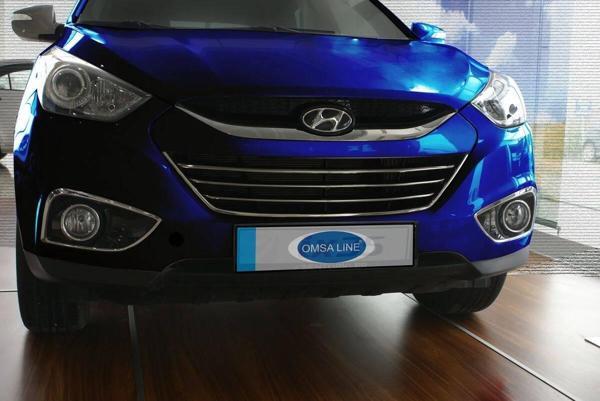 OMSA Hyundai İx35 Krom Ön Panjur 4 Parça 2010-2015 Arası - Image 1