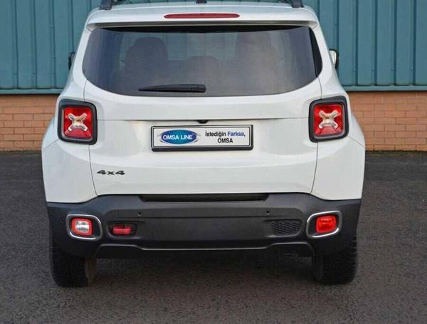OMSA Jeep Renegade Krom Reflektör Çerçevesi 2 Parça 2014 ve Sonrası - Image 1