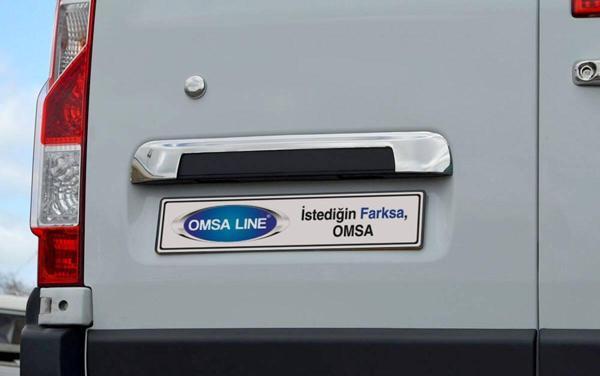 OMSA Nissan NV400 Bagaj Kapağı Tapa Kromu 4 Parça 2010 ve Sonrası - Image 1