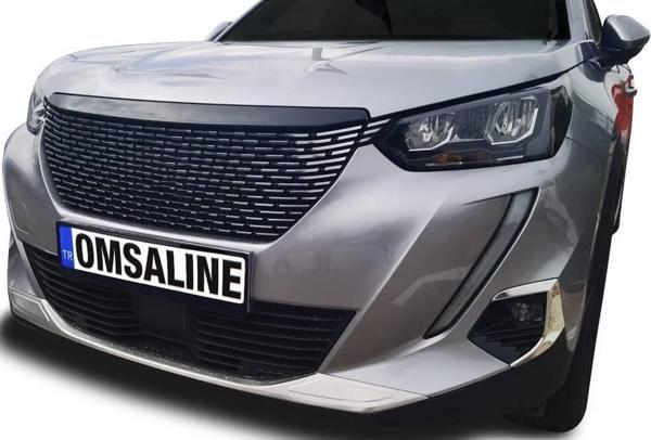 OMSA Peugeot 2008 Krom Sis Farı Çerçevesi 2 Parça 2019 ve Sonrası - Image 1