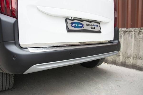 OMSA Opel Combo E Krom Bagaj Alt Çıta 2019 ve Sonrası - Image 1