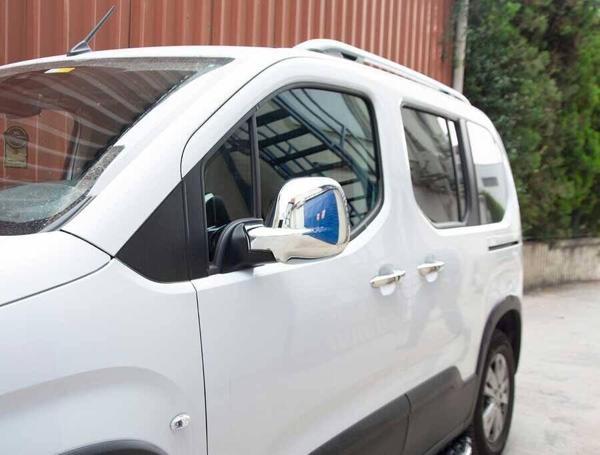 OMSA Peugeot Expert Traveller Krom Ayna Kapağı 2 Parça Abs 2017 ve Sonrası - Image 1