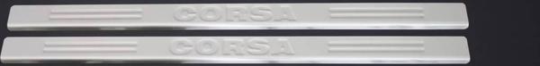 OMSA Opel Corsa D Krom Kapı Eşiği 2 Parça 2006-2015 Arası - Image 1