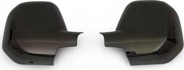 OMSA Peugeot Partner 2 Tepee Siyah Krom Ayna Kapağı 2 Parça Abs 2008-2012 Arası - Image 1