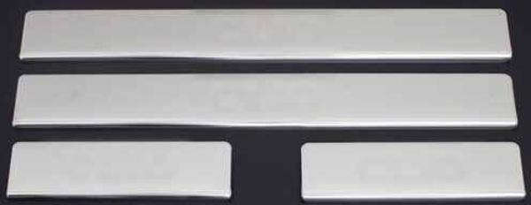OMSA Renault Clio 4 Krom Kapı Eşiği 4 Parça  2012-2019 Arası - Image 1
