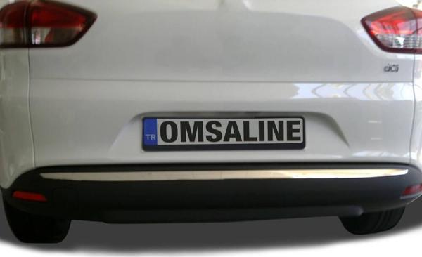 OMSA Renault Clio 4 Sport Tourer Krom Arka Tampon Çıtası 2012 ve Sonrası - Image 1