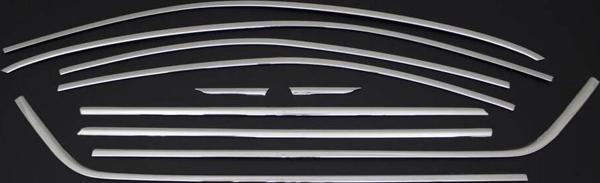OMSA Skoda Octavia 3 A7 SD Krom Cam Çerçevesi 10 Parça 2013-2019 Arası - Image 1