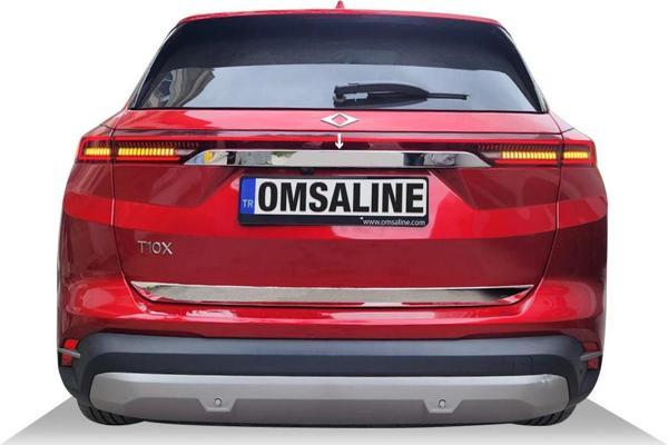 OMSA Togg T10X Krom Bagaj Çıtası 2023 ve Sonrası - Image 1