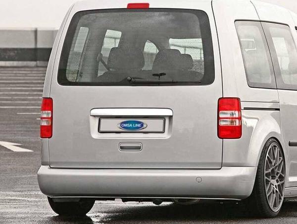OMSA VW Caddy Krom Bagaj Çıtası Plaka Üstü 2010-2014 Arası - Image 1