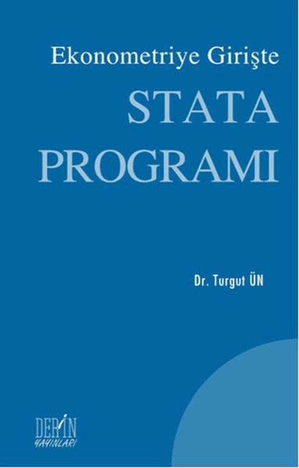 Ekonometriye Girişte Stata Programı - Derin Yayınları - Image 1