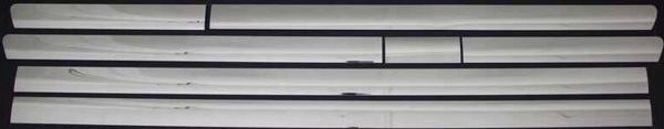 OMSA VW T5 Transporter Krom Yan Kapı Çıtası 7 Parça (Uzun Şasi) 2003-2023 Arası - Image 1