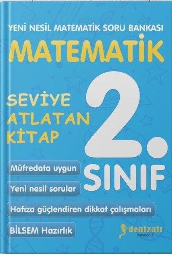 2.Sınıf Yeni Nesil Matematik Soru Bankası - Denizatı Yayıncılık - Image 1