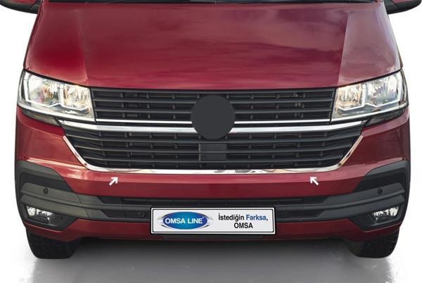 OMSA VW T6.1 Transporter Krom U Formlu Ön Panjur 2020-2023 Arası - Image 1