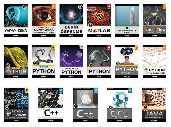 Yapay Zeka Kütüphanesi Seti - 17 Kitap Takım - Kodlab - Image 1