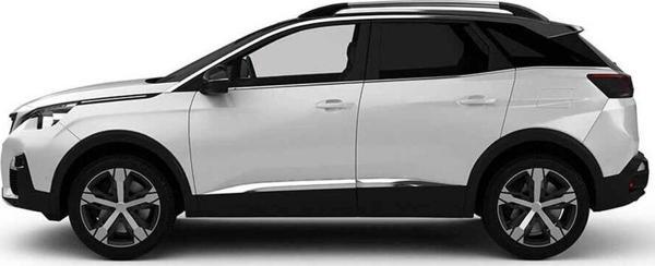 Peugeot 3008 Solid Tavan Çıtası Alüminyum Yapıştırma 2016 ve Sonrası - Image 1