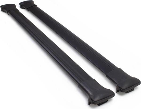 VW Amarok Elegance  Siyah Ara Atkı 2 Parça 2010-2021 Arası - Image 1