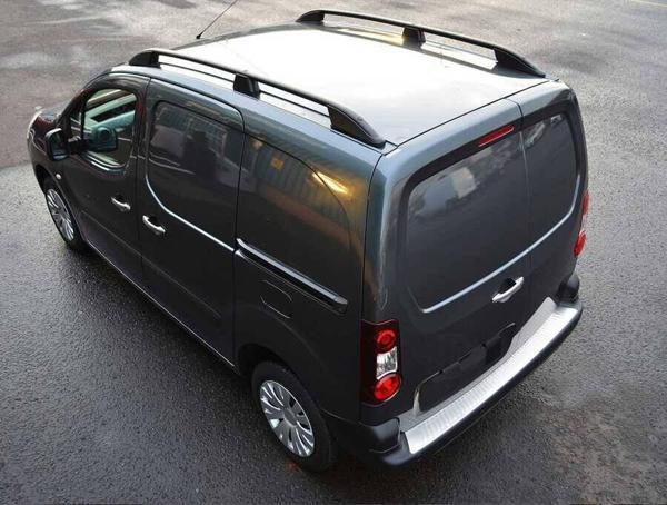 Peugeot Partner 3 Elegance Tavan Çıtası Siyah Uzun Şase 2019 ve Sonrası - Image 1