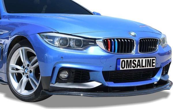 BMW 4 Serisi F32 Ön Lip Siyah ABS 2014-2020 Arası - Image 1