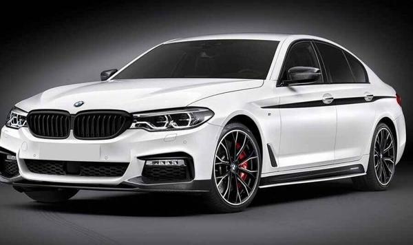 BMW F30 3 Serisi Marşpiyel Piano Black ABS 2 Parça 2011 ve Sonrası - Image 1