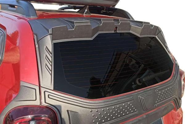 Dacia Duster Cam Üstü Spoiler 3 Parça 2018-2024 Arası - Image 1