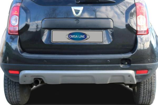 Dacia Duster Difüzör Arka Tampon Altı Gri Plastik 2010-2018 Arası - Image 1