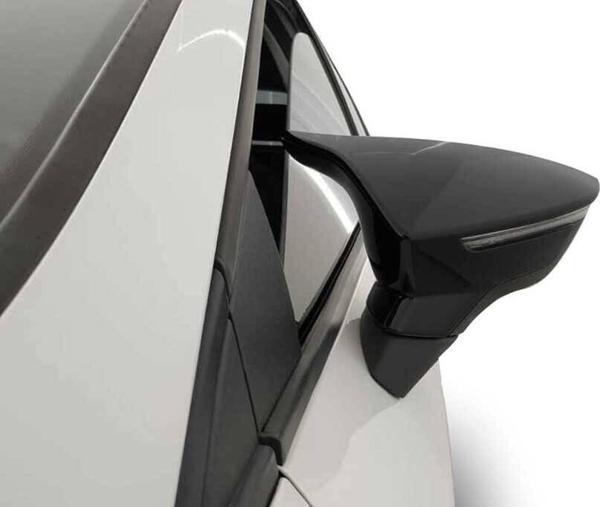 Seat İbiza Yarasa Batman Ayna Kapağı Piano Black ABS 2016 ve Sonrası - Image 1