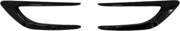 Universal Çamurluk Hava Deliği Sport 2 Parça Piano Black ABS - Image 1