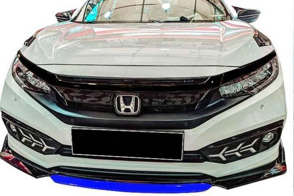 Honda Civic FC5 Ön Tampon Lip Flaplı Piano Mavi ABS 2016 ve Sonrası - Image 1