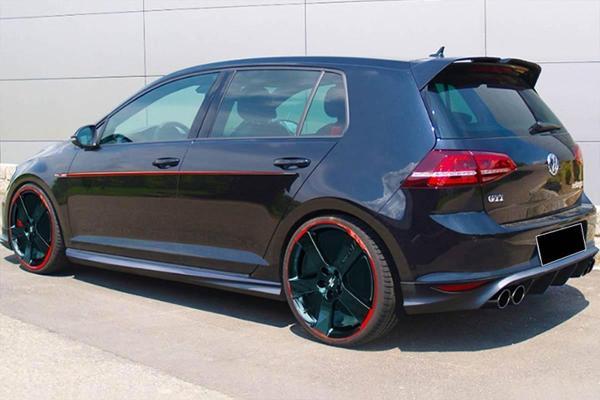 VW Golf 7 Tavan Üstü Spoiler Oettinger Boyasız ABS 2012-2019 Arası - Image 1