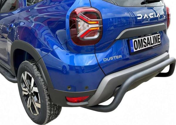 OMSA Dacia Duster Pars Arka Koruma Çap:60 Siyah 2018-2024 Arası - Image 1