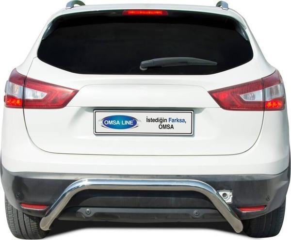 OMSA Nissan Qashqai Pars Arka Koruma Çap:60 Krom 2014-2021 Arası - Image 1