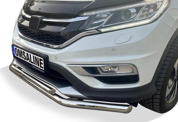 OMSA Honda CR-V Vegas Ön Alt Koruma Çap:60-42 Krom 2015-2018 Arası - Image 1
