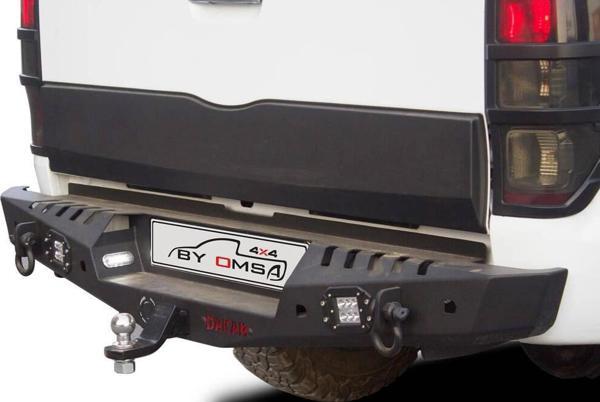 OMSA VW Amarok Dakar Çelik Arka Tampon Ledli Sensörlü 2010-2021 Arası - Image 1