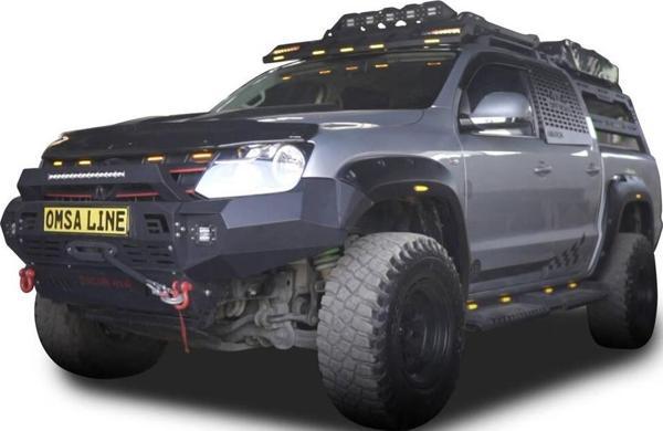 OMSA VW Amarok Dakar Çelik Ön Tampon Sensörlü 2010-2021 Arası - Image 1