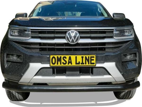 OMSA VW Amarok Texas Ön Alt Koruma Çap:76 Siyah 2022 ve Sonrası - Image 1