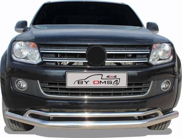 OMSA VW Amarok Vegas Ön Alt Koruma Çap:76-42 Krom 2016-2021 Arası - Image 1