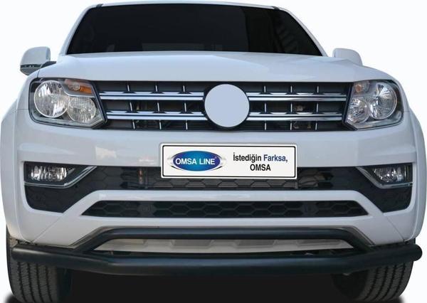 OMSA VW Amarok Vegas Ön Alt Koruma Çap:76-42 Siyah 2010-2016 Arası - Image 1