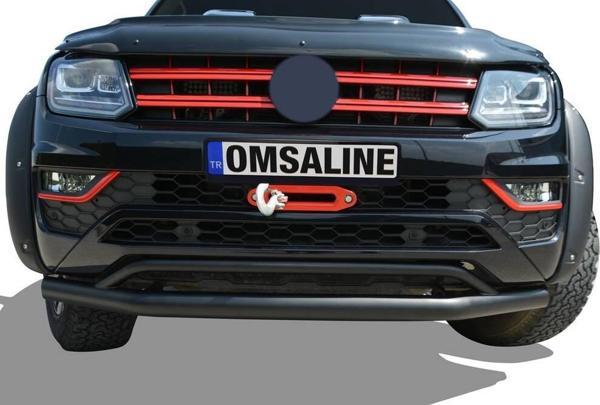 OMSA VW Amarok Vegas Ön Alt Koruma Çap:76-42 Siyah 2016-2021 Arası - Image 1