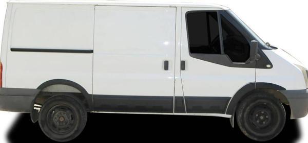 Ford Transit Çamurluk ve Kapı Dodik Seti Abs 14 Parça Uzun Şase 2006-2013 Arası - Image 1