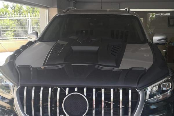 Mercedes X-Class Ön Kaput Scoop Dragon Set Uyumlu 2017 ve Sonrası - Image 1