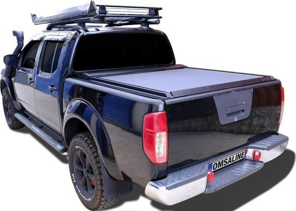 Nissan Navara Omback Sürgülü Bagaj Kapama (Uzun Kasa) Siyah 2011-2014 Arası - Image 1
